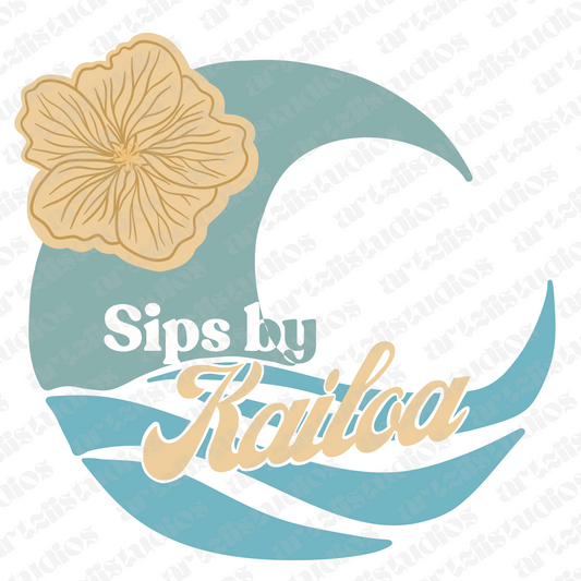Logo Design for Sips by Kailoa