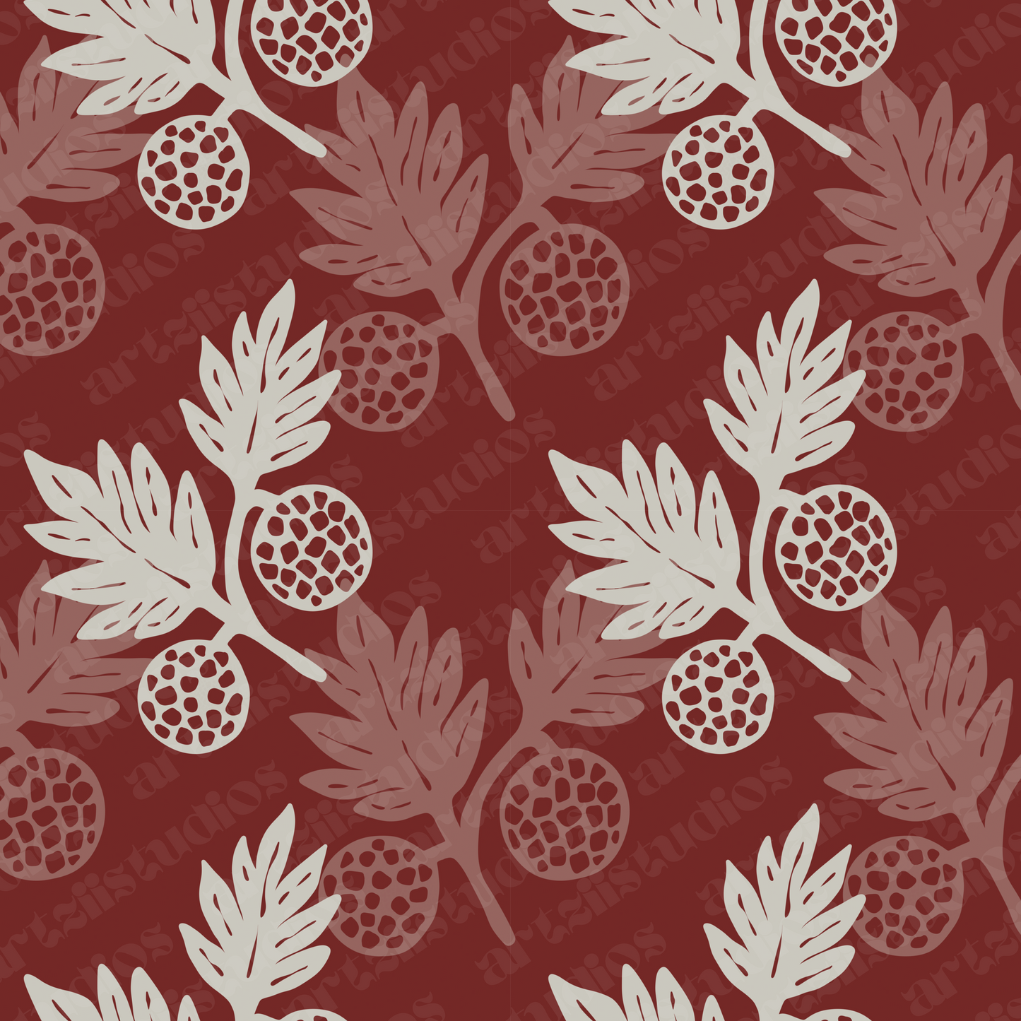 Ulu Plant Seamless Pattern