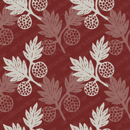 Ulu Plant Seamless Pattern