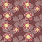 Playful Hau Flower Surface Pattern