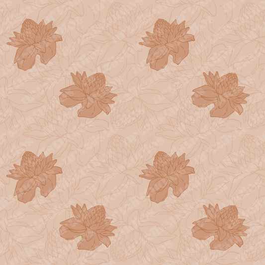 Torch Ginger Surface Pattern