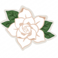 Gardenia Repeat Surface Pattern and Graphic for Ashley L