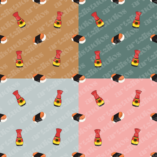 Musubi Repeat Surface Pattern for Upatdawnco