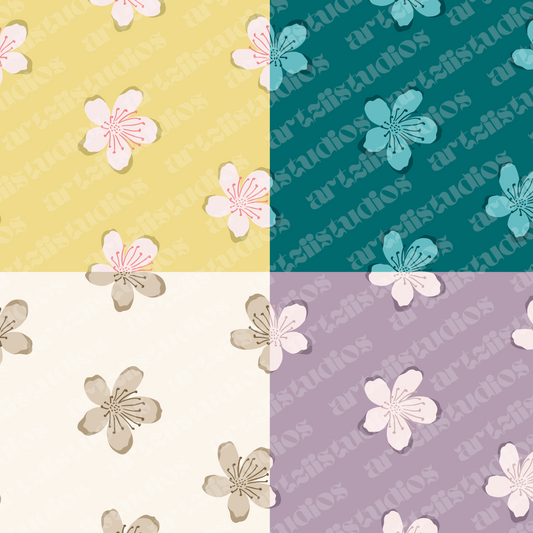 Ulei Flower Repeat Surface Pattern for Upatdawnco
