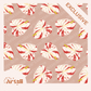 Variegated Anthurium Repeat Surface Pattern #105