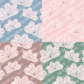 Vintage Naupaka Repeat Surface Pattern