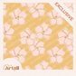 Watercolor Hibiscus Repeat Surface Pattern #78