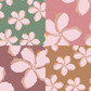 Watercolor Hibiscus Repeat Surface Pattern