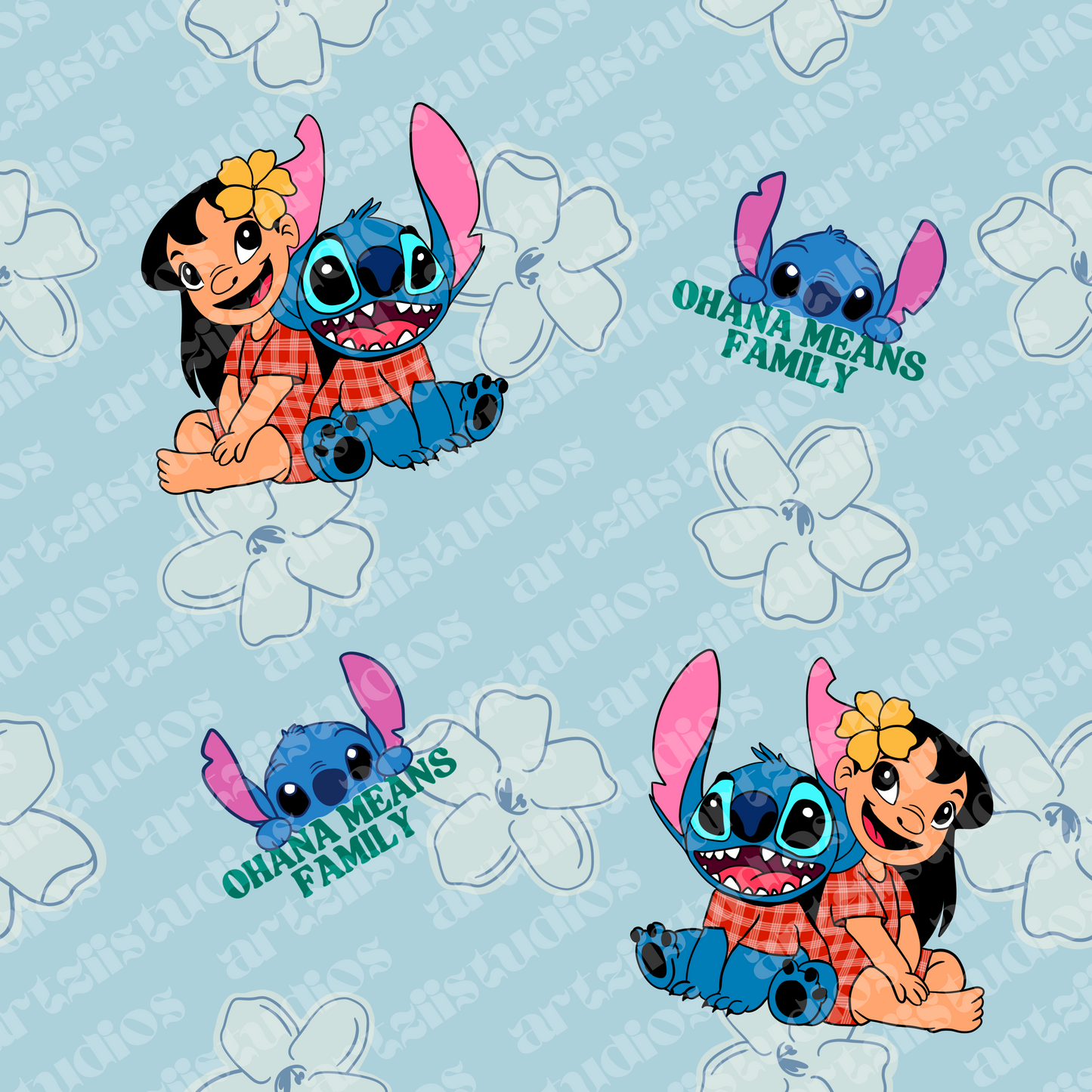 Cars and Lilo Surface Pattern for Kulewaco