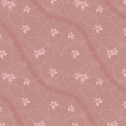 Plumeria Bliss Repeat Surface Pattern