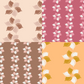 Linear Floral Repeat Surface Pattern
