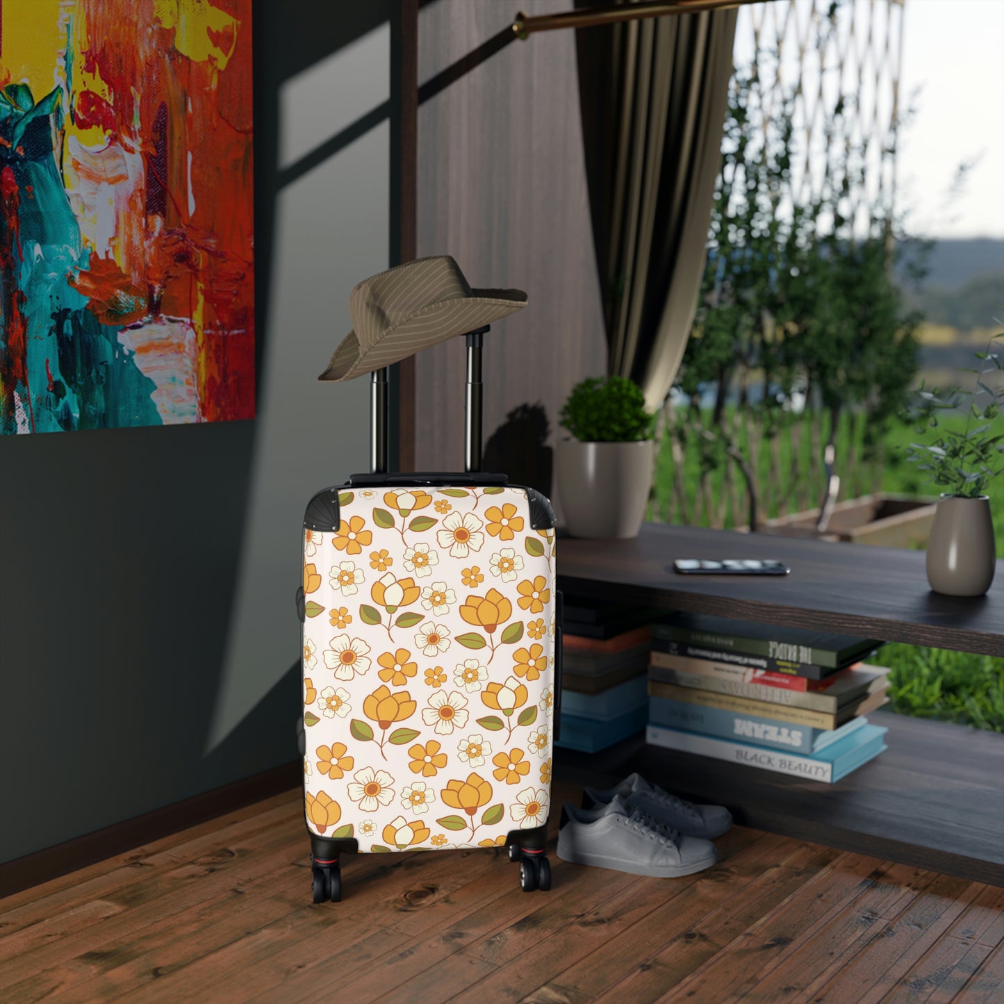 Summer Wild Flower Suitcases