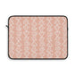 Tuberose Lei Laptop Sleeve-Pink