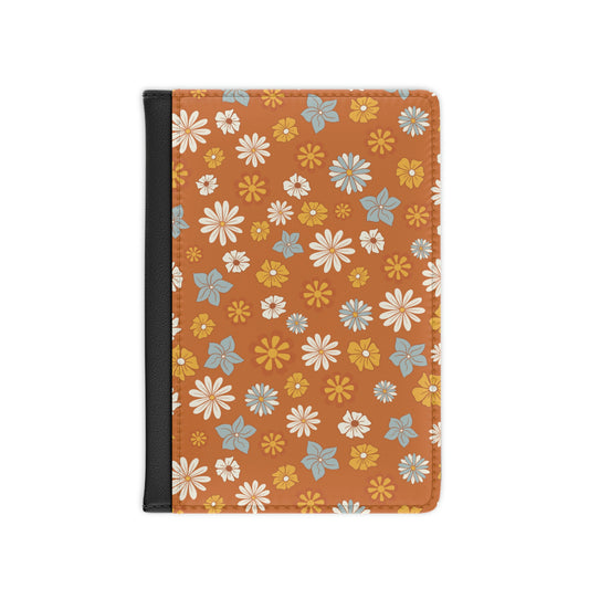 Warm Mini Flowers Passport Covers