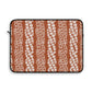 Warm Pikake Laptop Sleeve