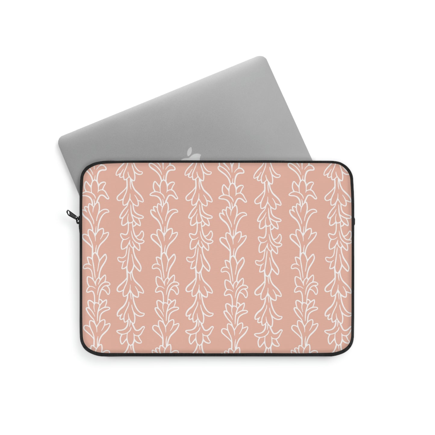 Tuberose Lei Laptop Sleeve-Pink